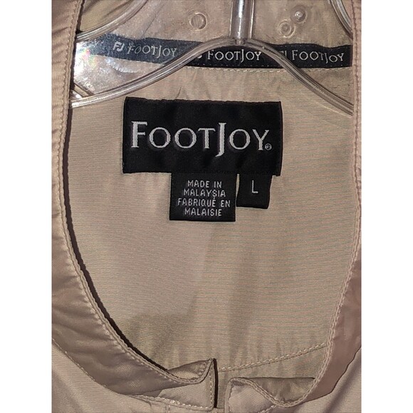 FJ FootJoy lightweight Golf Vest Men’s Large Perf.1/4 snap Pullover - Picture 3 of 7